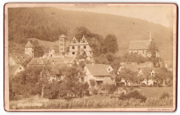 Fotografie C. Fuchs, Calw, Ansicht Calw, Teilansicht Des Ortes Mit Dem Jagdschloss Hirsau  - Lugares
