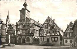 72100663 Heppenheim Bergstrasse Marktplatz Rathaus Brunnen Heppenheim - Heppenheim