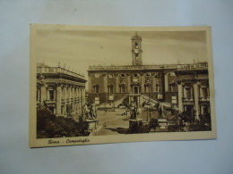 ITALY  POSTCARDS  ROMA CAMPIDOGLIO OLD STAMPS - Other & Unclassified