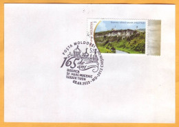 2023  Moldova Special Postmark „The Churchi ”Saint Martyr Teodor Tiron" (Ciuflea Monastery)-165 ” Envelope Clipping - Moldavië
