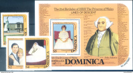 Famiglia Reale 1982. - Dominica (1978-...)