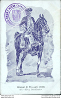 Ca192 Cartolina Militare Dragoni Di Piemonte Ora Nizza Cavalleria  Www1 1 Guerra - Régiments