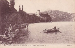 74108 01 36#0+16 - LAC D'ANNECY - DUINGT - LE PORT ET LE CHÂTEAU - Duingt