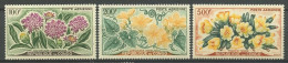 CONGO 1961 PA N° 2/4 ** Neufs MNH Superbes C 25 € Flore  Fleurs Flowers Helierysum Thesium Tencio Cognauxia - Mint/hinged