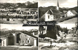 72099245 Saulgrub Panorama Hoernlehuette Franziskuskirche Scheibum Ammertal Saul - Sonstige & Ohne Zuordnung