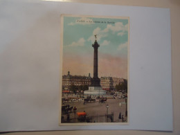 FRANCE   POSTCARDS  PARIS BASTILLE - Otros & Sin Clasificación