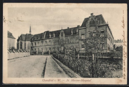 AK Osterfeld I. W., Strassenpartie Am St. Marien-Hospital  - Autres & Non Classés