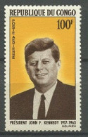 CONGO 1965 PA N° 35 ** Neuf MNH Superbe C 4 € Célébrités Président John F. Kennedy - Ungebraucht