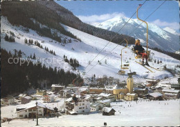 72099109 Saalbach-Hinterglemm Mit Kohlmaislift Und Zwoelferkogel Saalbach - Autres & Non Classés