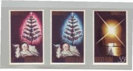 3 Timbres Christmas Noel 1973 YT N° 132/134** - Norfolk Eiland
