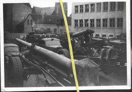 MIL 531 0524 WW2 WK2  CAMPAGNE DE FRANCE  MATERIEL SOLDATS ALLEMANDS  CANONS   1940 - Oorlog, Militair