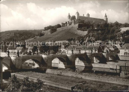 72098957 Wuerzburg Alte Mainbruecke Und Festung Wuerzburg - Wuerzburg