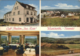 72098948 Nauroth Heidenrod Ortsansicht Landschaft Cafe Pension Zur Rose Gaststub - Other & Unclassified