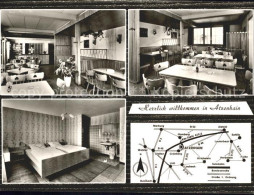 72098894 Atzenhain Gasthaus Zur Linde Gastraum Zimmer Lageplan Muecke - Other & Unclassified