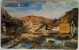 Mexico Ladatel $100 Chip Card - T4 Patio De La Hacienda De Regla - Mexico