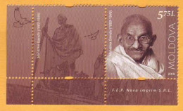 2019 Moldova Moldavie   Mahatma Gandhi India 1v Mint - Mahatma Gandhi