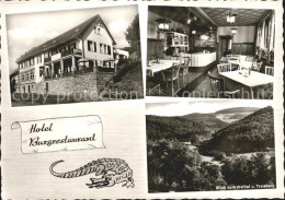 72098792 Altweilnau Hotel Burgrestaurant Gaststube Blick Zum Weiltal Und Treisbe - Otros & Sin Clasificación