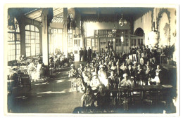 AULT - ONIVAL (80). Photo-carte Rare : Intérieur Du Casino "Belle Epoque". 1912-1926 - Ault