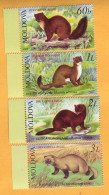 2006  Moldova Moldavie Moldau  Red Book  Cats 4v Mint - Roofkatten