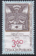 The Tradition Of Czech Stamp Production - 1996 - Usados