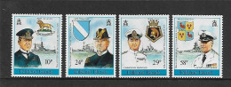 ILES FALKLAND 1989 COMMANDANTS-BATEAUX YVERT N°525/528 NEUF MNH** - Ships