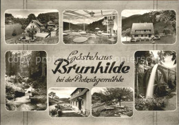 72098404 Bad Herrenalb Gasthaus Brunhilde Bei Der Ploetzsaegemuehle Bad Herrenal - Bad Herrenalb