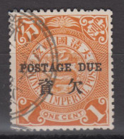 IMPERIAL CHINA 1904 - Postage Due - Gebruikt