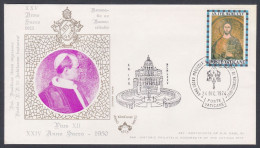 Vatican 1974 Private Cover Pope Pious XII, St. Peter's Basilica, Christian, Christianity, Catholic Church - Storia Postale