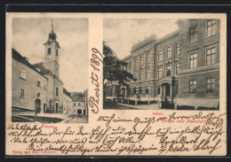 AK Wien-Nussdorf, Kirche Und Schule  - Other & Unclassified