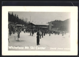 Foto-AK Whiteface Mt., NY, Ski Center  - Andere & Zonder Classificatie