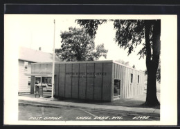 Foto-AK Shell Lake, WI, Post Office  - Autres & Non Classés