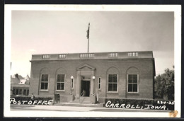 Foto-AK Carroll, IA, Post Office  - Sonstige & Ohne Zuordnung