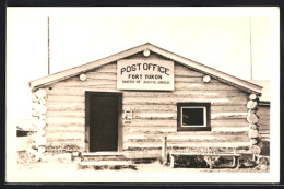 Foto-AK Fort Yukon, AK, Post Office  - Andere & Zonder Classificatie