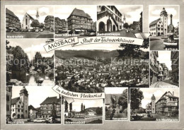 72098079 Mosbach Baden Marktplatz Palm`sches Haus Rathaus  Mosbach - Mosbach