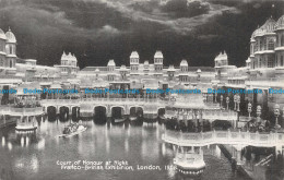 R137258 Court Of Honour At Night. Franco British Exhibition. London. 1908. Valen - Andere & Zonder Classificatie