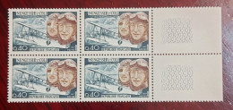 France 1967 Bloc De 6 Timbres Neuf** YV N° 1523 Nungesser L Oiseau Blanc - Ungebraucht