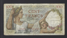 BILLET FRANCE 100 FRANCS SULLY 1940 - 100 F 1939-1942 ''Sully''