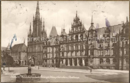 72097975 Wiesbaden Hoehere Maedchenschule Evangelische Hauptkirche Rathaus Wiesb - Wiesbaden