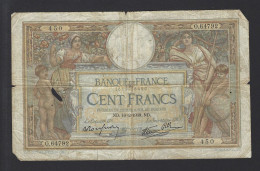 BILLET FRANCE 100 FRANCS LUC OLIVIER MESON 1939 - 100 F 1908-1939 ''Luc Olivier Merson''