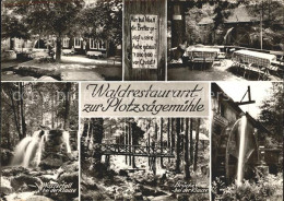 72097873 Herrenalb Bad Herrenalb Waldrestaurant Zur Plotzsaegemuehle Wasserfall  - Bad Herrenalb