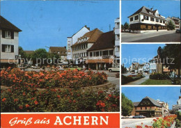 72097473 Achern Baden Blumenampel Strassenpartien Achern - Achern