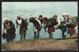 AK Cairo, Water Carriers, Arabische Wasserhändler  - Unclassified