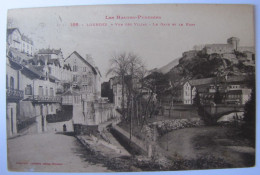 FRANCE - HAUTES PYRENEES - LOURDES - Vue Des Villas, Le Gave Et Le Fort - 1922 - Lourdes