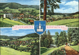 72097413 Baiersbronn Schwarzwald Panorama Teilansichten Waldweg Baiersbronn - Baiersbronn