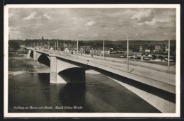 AK Koblenz A. Rhein U. Mosel, Brücke  - Koblenz