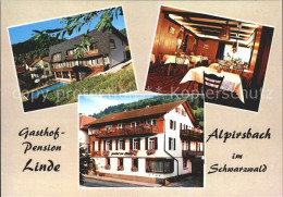 72097393 Alpirsbach Gasthof Pension Linde Gastraum Schwimmbad Alpirsbach - Alpirsbach