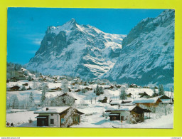 Berne Grindelwald Grund Wetterhorn N°5827 VOIR DOS Flamme Et TIMBRES En 1976 - Grindelwald