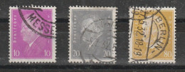 1930 - REICH   Mi No 435/437 - Oblitérés