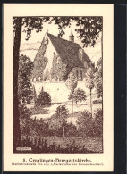 Künstler-AK Creglingen, Herrgottskirche, Wahlfahrtskapelle V. 1385  - Other & Unclassified