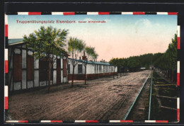 AK Elsenborn-Übungsplatz, Kaiser Wilhelmstrasse  - Elsenborn (camp)